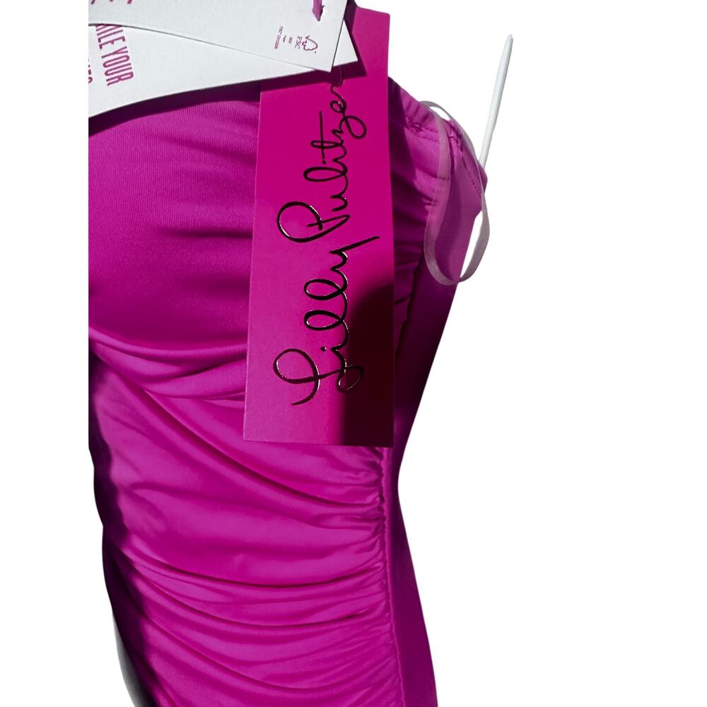 Lilly Pulitzer Flamenco One-Piece Swimsuit – Plumeria Pink Size 6 NWT $148 - Picture 8 of 13